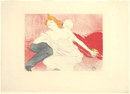 Toulouse-Lautrec - Debauchery (second plate), 1946.446