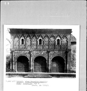 Torhalle Lorsch Westseite um 1910