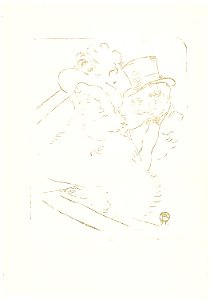 Toulouse-Lautrec - At the Concert, 1946.1065b