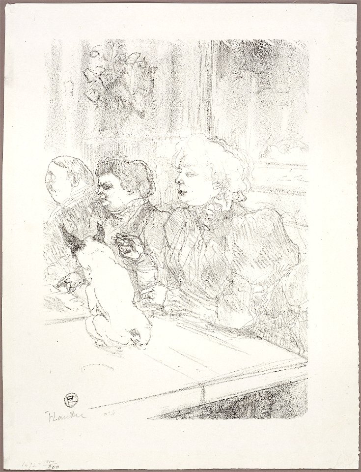 Toulouse-Lautrec - At La Souris, Madame Palmyre, 1949.939