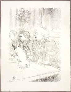 Toulouse-Lautrec - At La Souris, Madame Palmyre, 1949.939
