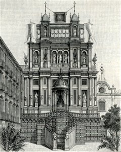 Torre del Greco uno dei famosi altari in parati