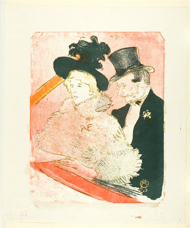 Toulouse-Lautrec - At the Concert, 1946.1065