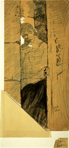 Toulouse-Lautrec - At the Door, 1885