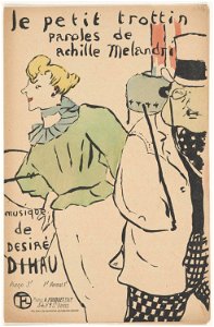 Toulouse-Lautrec - Cover for the song Little Errand-Girl, 1953-80-9, 1893