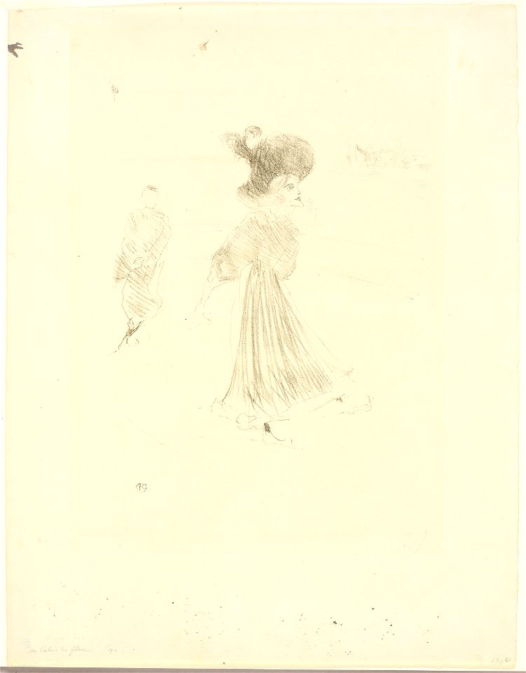 Toulouse-Lautrec - At the Ice Palace, 1959.546