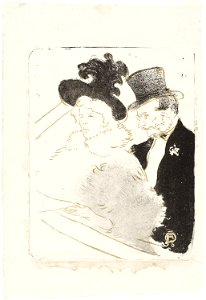 Toulouse-Lautrec - At the Concert, 1933.936a
