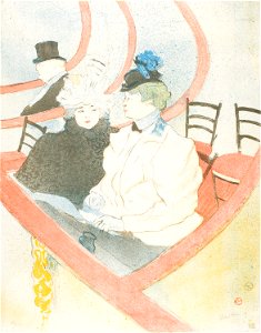 Toulouse-Lautrec - Box in the Grand Tier, 1897, 1949.937