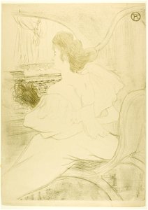 Toulouse-Lautrec - Cover for L’Estampe originale, 1947.694