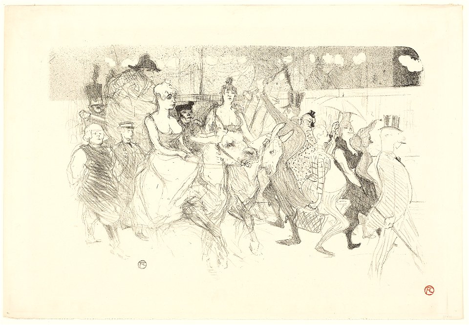 Toulouse-Lautrec - A Gala Evening at the Moulin Rouge, 1927.893
