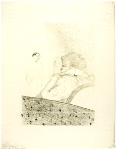 Toulouse-Lautrec - Brandès in her Box, 1931.68
