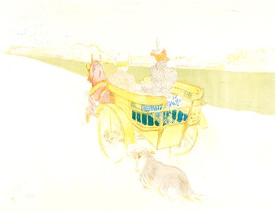 Toulouse-Lautrec - A Drive in the Country, 1948.399