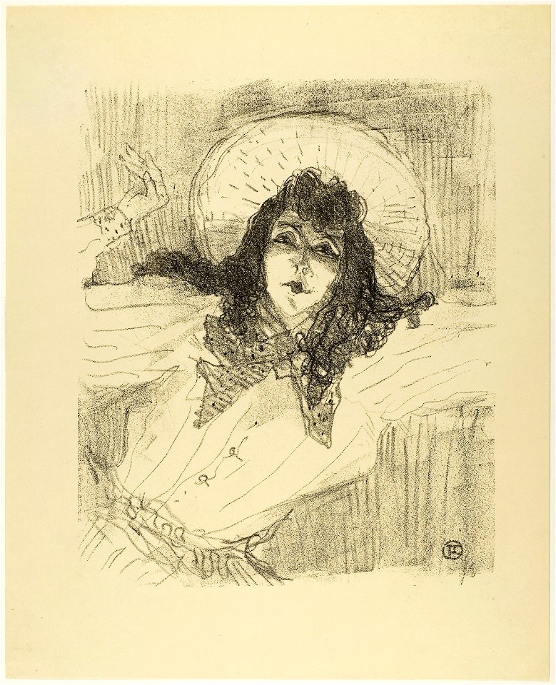 Toulouse-Lautrec - May Belfort, from Treize Lithographies, 1931.82a
