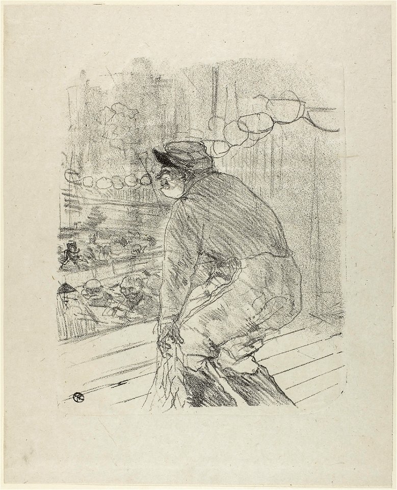 Toulouse-Lautrec - Polin, from Treize Lithographies, 1931.81