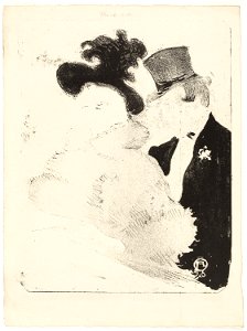 Toulouse-Lautrec - At the Concert, 1946.1065e