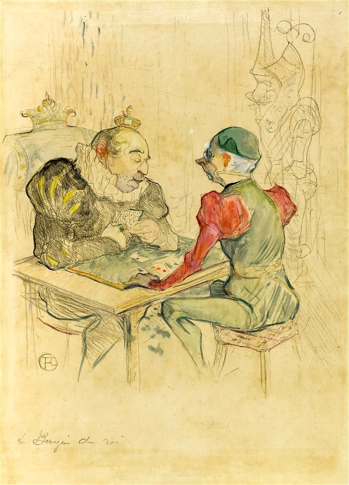 Toulouse-Lautrec - Le bézigue, 1980.358