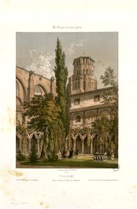 Toulouse - Cloître du Musée et Clocher des Augustins - Fonds Ancely - B315556101 A MERCEREAU 7 043