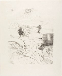 Toulouse-Lautrec - Louise Balthy, from Treize Lithographies, 1931.79