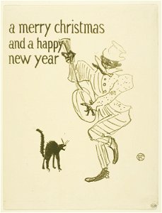 Toulouse-Lautrec - A Merry Christmas, 1955.1092
