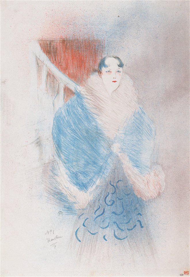 Toulouse-Lautrec - Esla, genannt die Wienerin