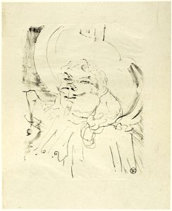 Toulouse-Lautrec - Coquelin the Elder, from Treize Lithographies, 1931.75