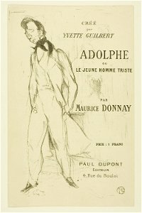 Toulouse-Lautrec - Adolphe—The Sad Young Man, 1946.428