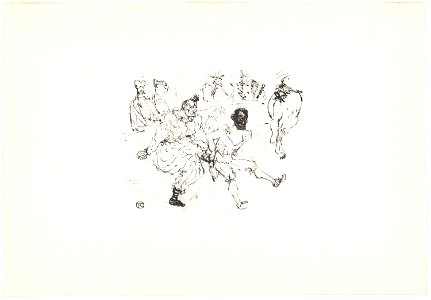 Toulouse-Lautrec - Footit and Chocolat, 1941.1067b