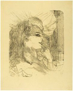 Toulouse-Lautrec - Anna Held, from Treize Lithographies, 1931.78a
