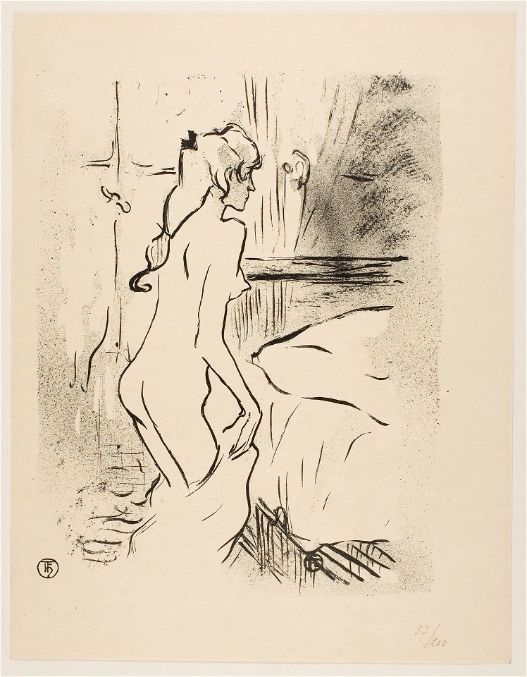 Toulouse-Lautrec - Study of a Woman, 1942.596