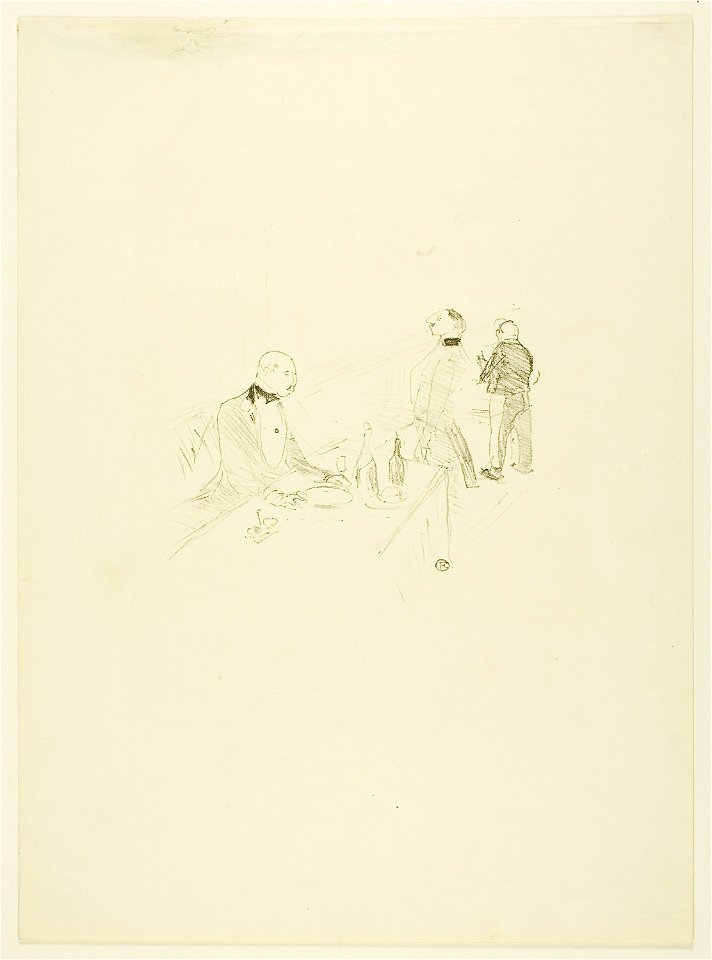 Toulouse-Lautrec - At the Maison d’Or, 1927.961