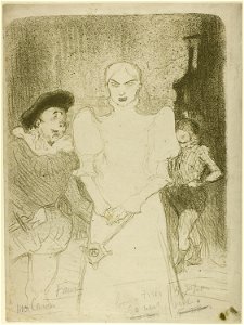 Toulouse-Lautrec - At the Opera Madame Caron in Faust, 1953.366