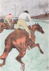 Toulouse-Lautrec - Der Jockey