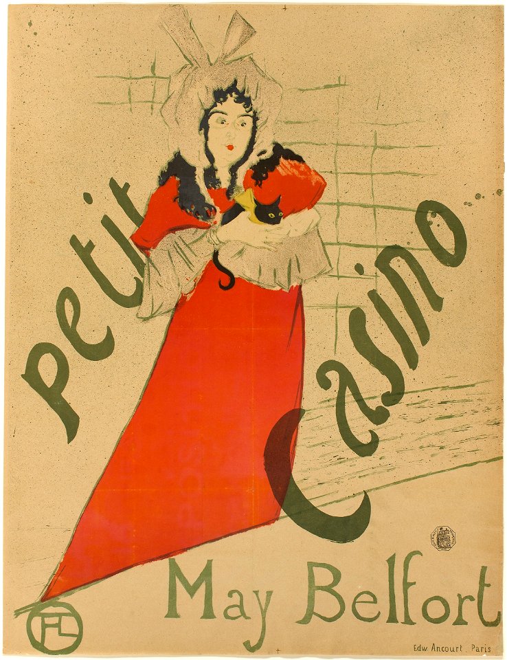 Toulouse-Lautrec - May Belfort, 1973.488
