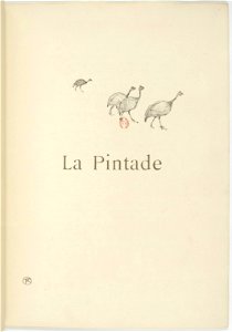 Toulouse-Lautrec - Histoires naturelles, 03