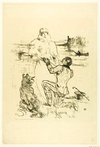 Toulouse-Lautrec - Proposal (first plate), 1948.446