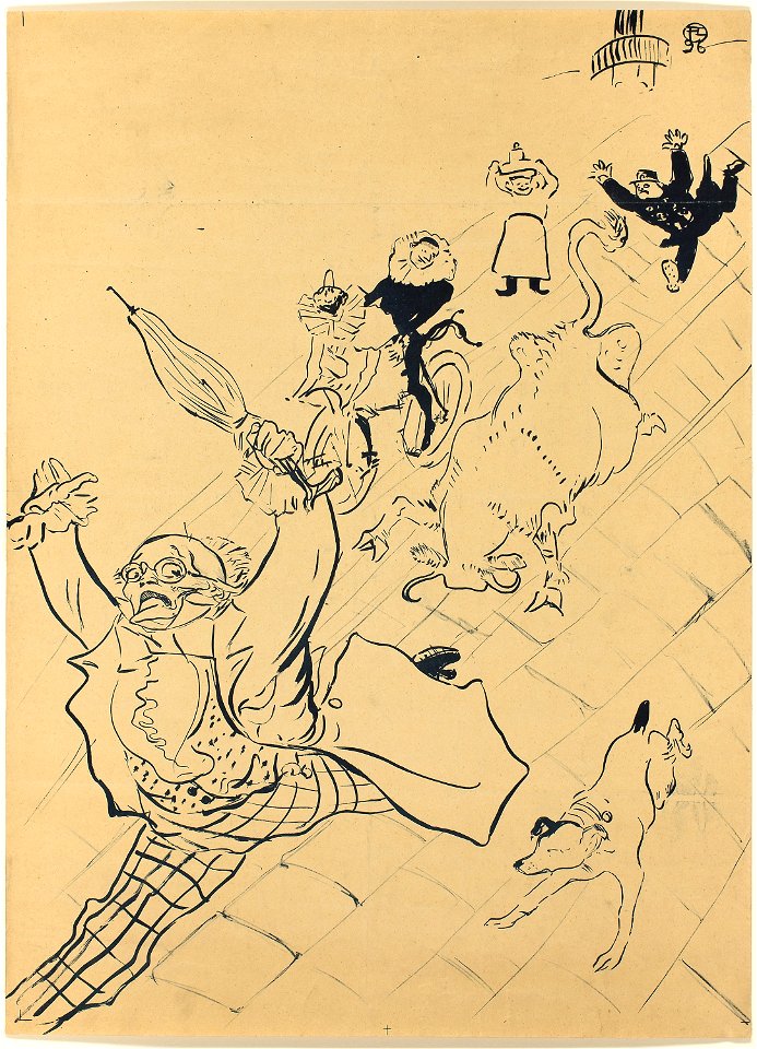 Toulouse-Lautrec - La vache enragée, 1932.1317