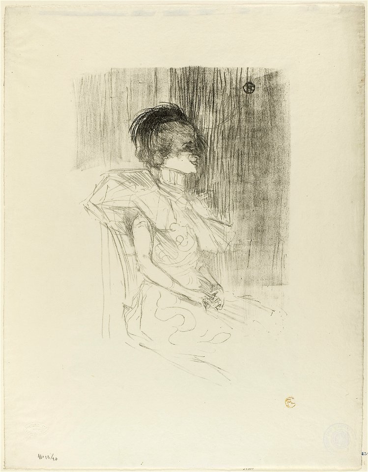 Toulouse-Lautrec - Lender Seated, 1927.910