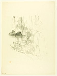Toulouse-Lautrec - Lullaby, from Mélodies de Désiré Dihau, 1931.70