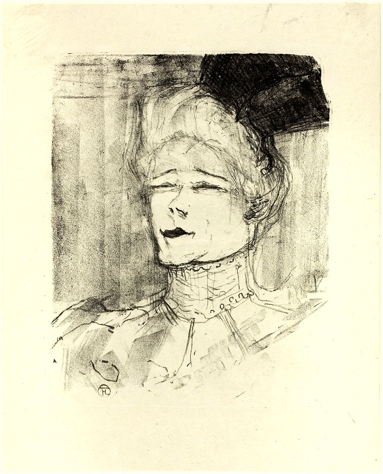 Toulouse-Lautrec - Jeanne Granier, from Treize Lithographies, 1931.76