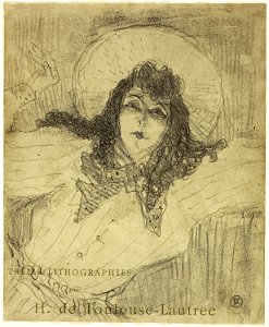 Toulouse-Lautrec - May Belfort, from Treize Lithographies, 1931.82b