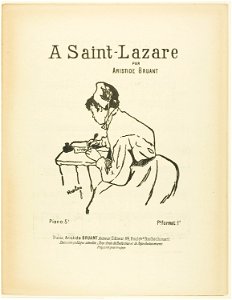 Toulouse-Lautrec - À Saint-Lazare, 1950.1378