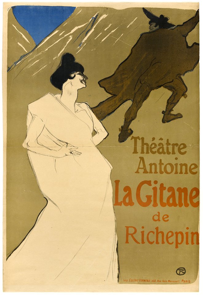 Toulouse-Lautrec - La Gitane, 1899, 1950.1466