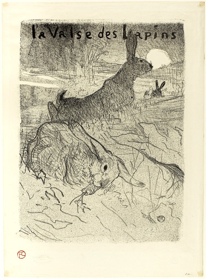 Toulouse-Lautrec - The Rabbits’ Waltz, 1935.53