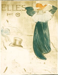 Toulouse-Lautrec - Frontispiece, from Elles, 1927.972