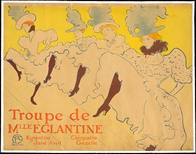 Toulouse-Lautrec - Mademoiselle Eglantine’s Troupe, 1936.220