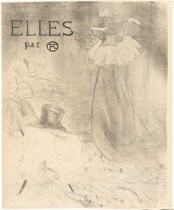 Toulouse-Lautrec - Cover for Elles, 1927.969