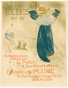 Toulouse-Lautrec - Poster for Elles, 1948.442