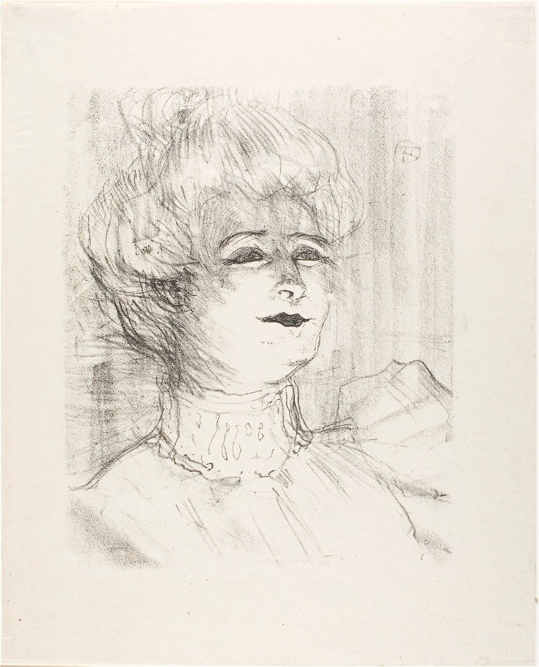Toulouse-Lautrec - Marie-Louise Marsy, from Treize Lithographies, 1931.80