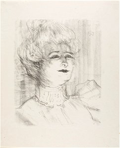 Toulouse-Lautrec - Marie-Louise Marsy, from Treize Lithographies, 1931.80