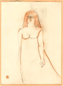 Toulouse-Lautrec - Mademoiselle Cocyte, 1900